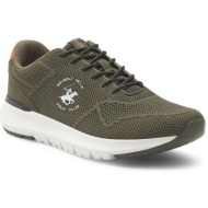 sneakers  beverly hills polo club v5-6136 χακί