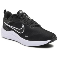  παπούτσια nike downshifter 12 dd9293 001 black/white/dk smoke/grey