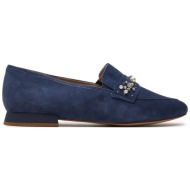  lords caprice 9-24203-42 blue suede 818