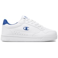  αθλητικά champion new court low cut shoe s22075-cha-ww008 wht/rbl