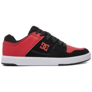 αθλητικά dc dc shoes cure adys400073 black/red/black xkrk