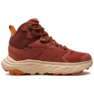  παπούτσια πεζοπορίας hoka anacapa 2 mid gtx gore-tex 1142831 hot sauce / shifting sand hsss