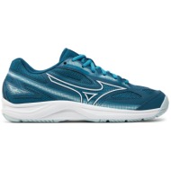  παπούτσια mizuno break shot 4 ac 61ga2340 moroccan blue/white/blue glow 27