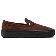 πάνινα παπούτσια vans style 53 vn000ctay491 brown/black