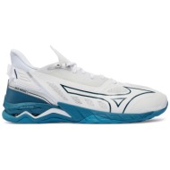  παπούτσια mizuno wave mirage 5 x1ga2350 white/sailor blue/silver 21