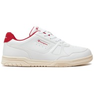  αθλητικά champion tennis clay 86 low cut shoe s22234-cha-ww011 wht/red