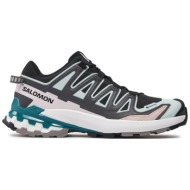  αθλητικά salomon xa pro 3d v9 gore-tex l47119100 black / bleached aqua / harbor blue