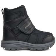  μπότες χιονιού columbia childrens fairbanks™ omni-heat™ 2044191 black/ graphite 010