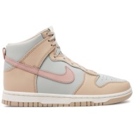  παπούτσια nike dunk high dd1869 113 sanddrift/pink ox/ford