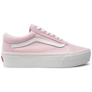  πάνινα παπούτσια vans ua old skool platform vn0a5krgv1c1 cradle pink