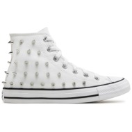  sneakers converse chuck taylor all star studded a06444c white/black/white