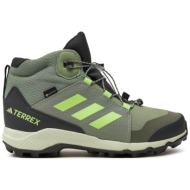  παπούτσια adidas terrex mid gore-tex hiking ie7619 silgrn/grespa/cryjad