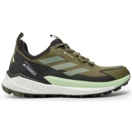  παπούτσια adidas terrex free hiker 2.0 low gore-tex hiking ie5104 olistr/silgrn/cblack