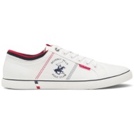 sneakers πάνινα παπούτσια beverly hills polo club m-vss24010 white