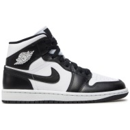  παπούτσια nike air jordan 1 mid dv0991 101 white/black/white