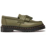  κλειστά παπούτσια dr. martens adrian virginia 31703357 muted olive 357