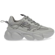  αθλητικά steve madden spectator sneaker sm11002961-04005-074 dark grey