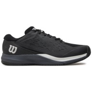  παπούτσια wilson rush pro ace wrs332720 black/ombre blue/white