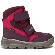  μπότες χιονιού superfit gore-tex 1-009086-5500 m red/pink