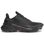  παπούτσια salomon alphacross 5 w 473127 22 v0 black/black/ebony
