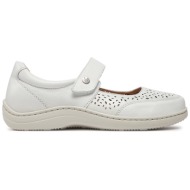  κλειστά παπούτσια caprice 9-22156-42 white nappa 102