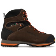  παπούτσια πεζοπορίας zamberlan storm gtx gore-tex 1103pm0gcf dk brown/orange