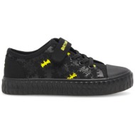  sneakers batman ss23-132wbbat μαύρο