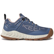  παπούτσια πεζοπορίας keen nxis evo wp 1026684 vintage indigo /peachy