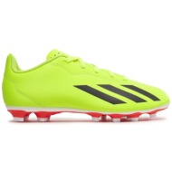  παπούτσια adidas x crazyfast club flexible ground boots if0717 tesoye/cblack/ftwwht