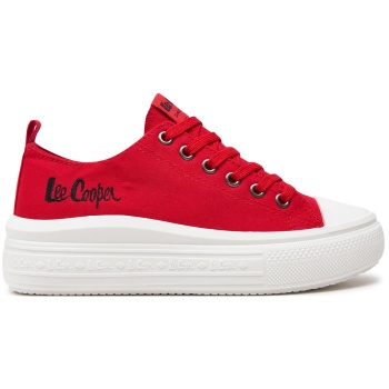 sneakers lee cooper lcw-24-44-2463la red