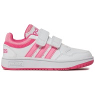  παπούτσια adidas hoops 3.0 cf c ig6105 ftwwht/blipnk/pulmag