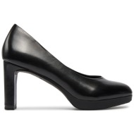  κλειστά παπούτσια tamaris 1-22454-42 black leather 003