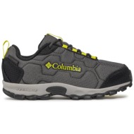  παπούτσια πεζοπορίας columbia youth firecamp™ sledder 3 wp 1862901 shark/ radiation 011