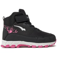  κλειστά παπούτσια bagheera astro 86468 black/pink c0141