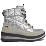  μπότες χιονιού caprice 9-26209-41 silver comb 900