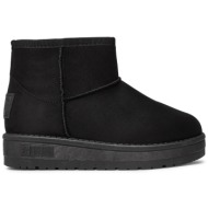  μπότες χιονιού big star shoes mm374054 black 906