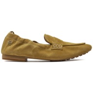  lords tommy hilfiger th suede moccasin fw0fw07714 classic khaki rbl
