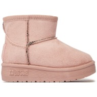  μπότες χιονιού big star shoes mm374101 pink 601