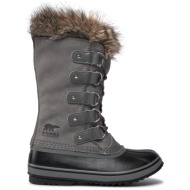  μπότες χιονιού sorel joan of arctic™ wp nl3481-052 quarry/black