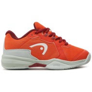  παπούτσια τένις head sprint 3.5 junior 275304 πορτοκαλί