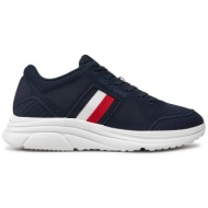  αθλητικά tommy hilfiger modern runner knit evo ess fm0fm05245 σκούρο μπλε