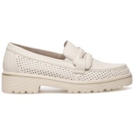  loafers remonte d1h03-60 μπεζ