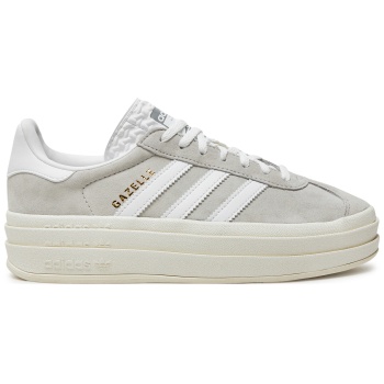 αθλητικά adidas gazelle bold hq6893 γκρι