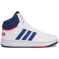  αθλητικά adidas hoops mid shoes gz9647 λευκό