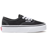  πάνινα παπούτσια vans authentic vn000wwx6bt1 μαύρο