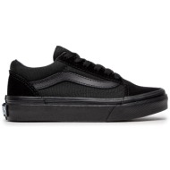  πάνινα παπούτσια vans old skool vn000w9tenr μαύρο