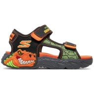  σανδάλια skechers creature-splash- 400614l/bkor μαύρο