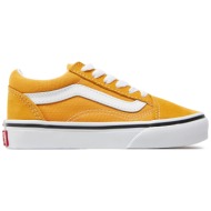  πάνινα παπούτσια vans uy old skool vn0005wvlsv1 κίτρινο