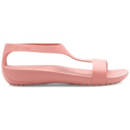  σανδάλια crocs serena sandal 205469-682 ροζ