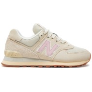  αθλητικά new balance wl574gu2 μπεζ